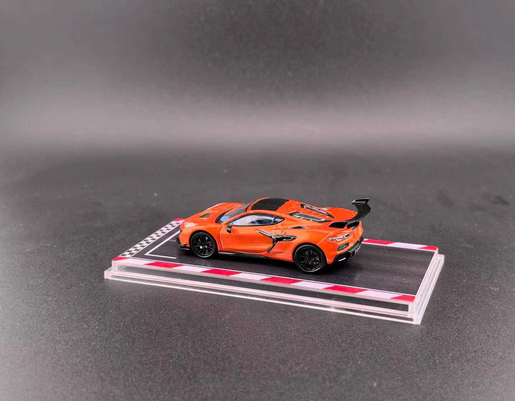 FINEWORKS64 1:64 Chevrolet Corvette C8 ZR1 Orange