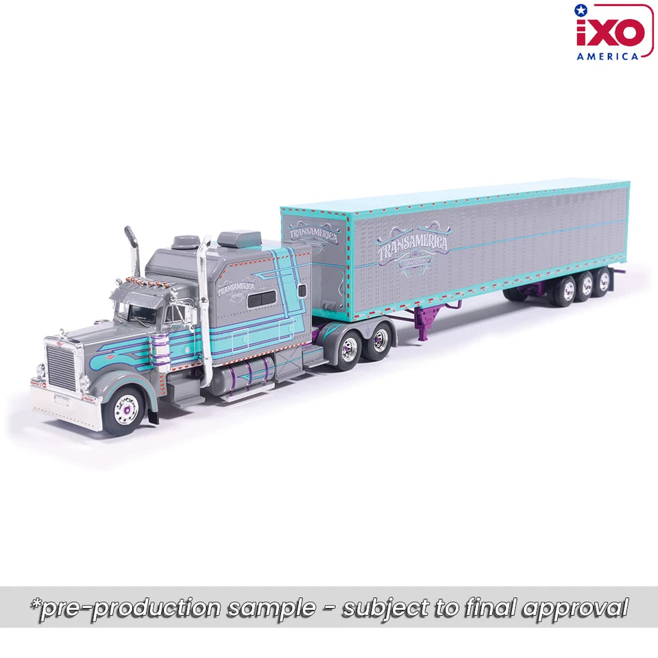 (Coming Soon) IXOAMERICA 1:64 Peterbilt 379 - TransAmerica - J1 Diecast Exclusive