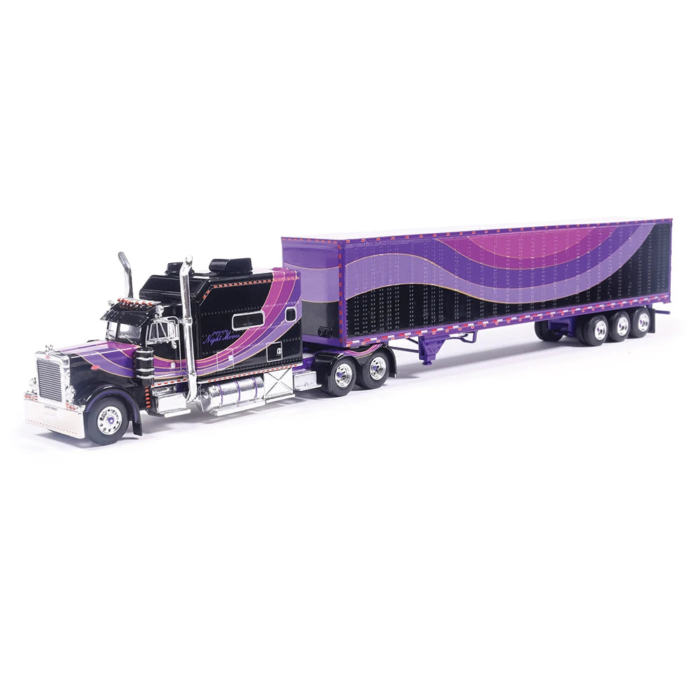 (Coming Soon) IXOAMERICA 1:64 Peterbilt 379 - Night Moves - J1 Diecast Exclusive