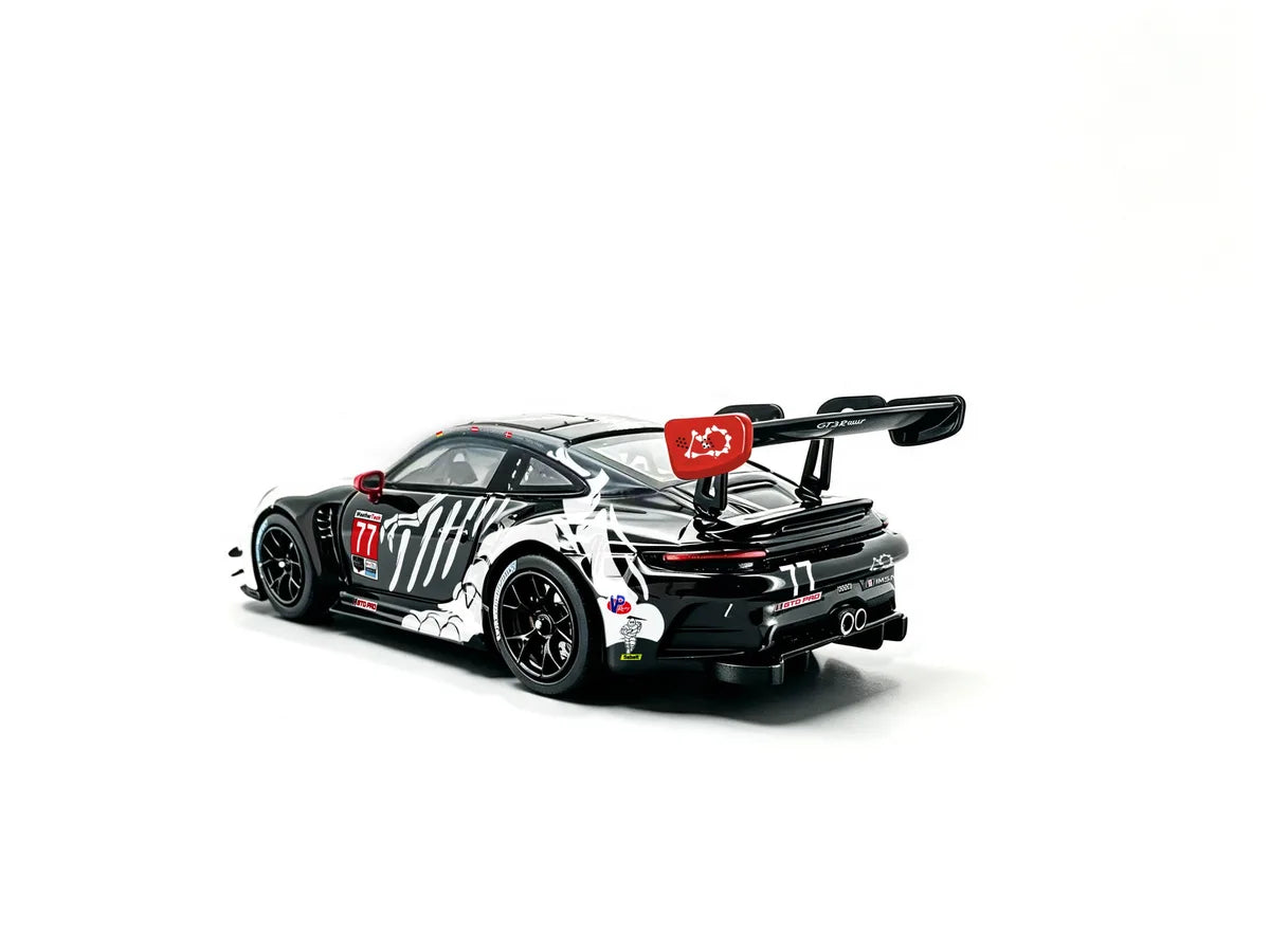 (Coming Soon) JICAR 1:64 911 GT3 R Black "Skeleton"