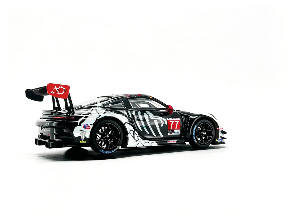 (Coming Soon) JICAR 1:64 911 GT3 R Black "Skeleton"