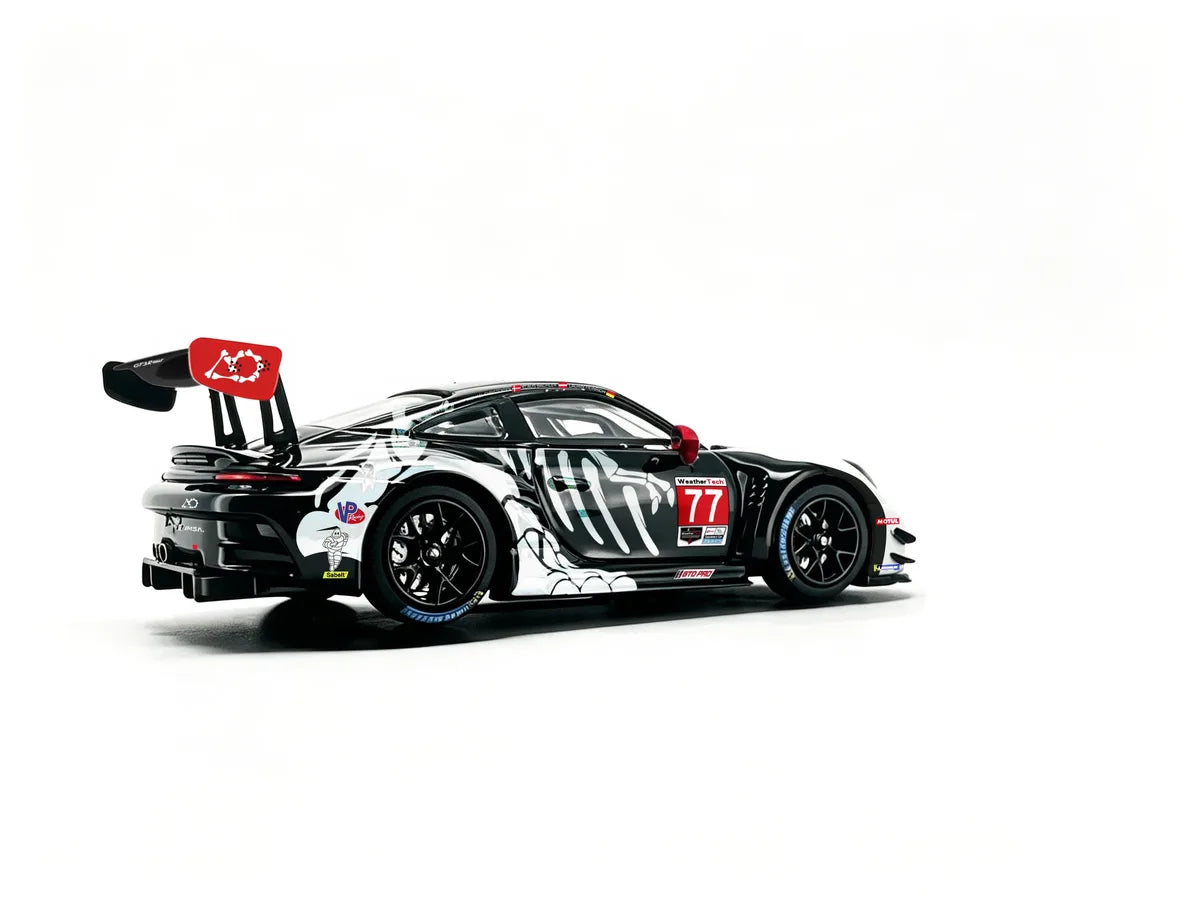 (Coming Soon) JICAR 1:64 911 GT3 R Black "Skeleton"