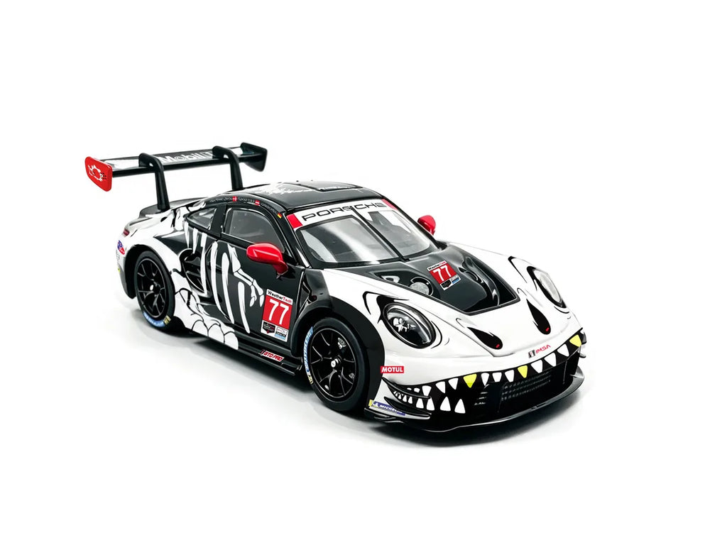 (Coming Soon) JICAR 1:64 911 GT3 R Black "Skeleton"