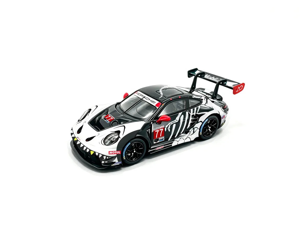 (Coming Soon) JICAR 1:64 911 GT3 R Black "Skeleton"