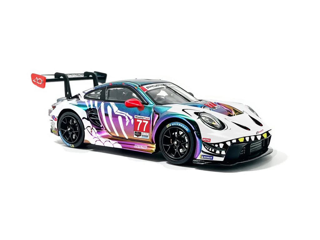 (Coming Soon) JICAR 1:64 911 GT3 R Iridescent "Skeleton"