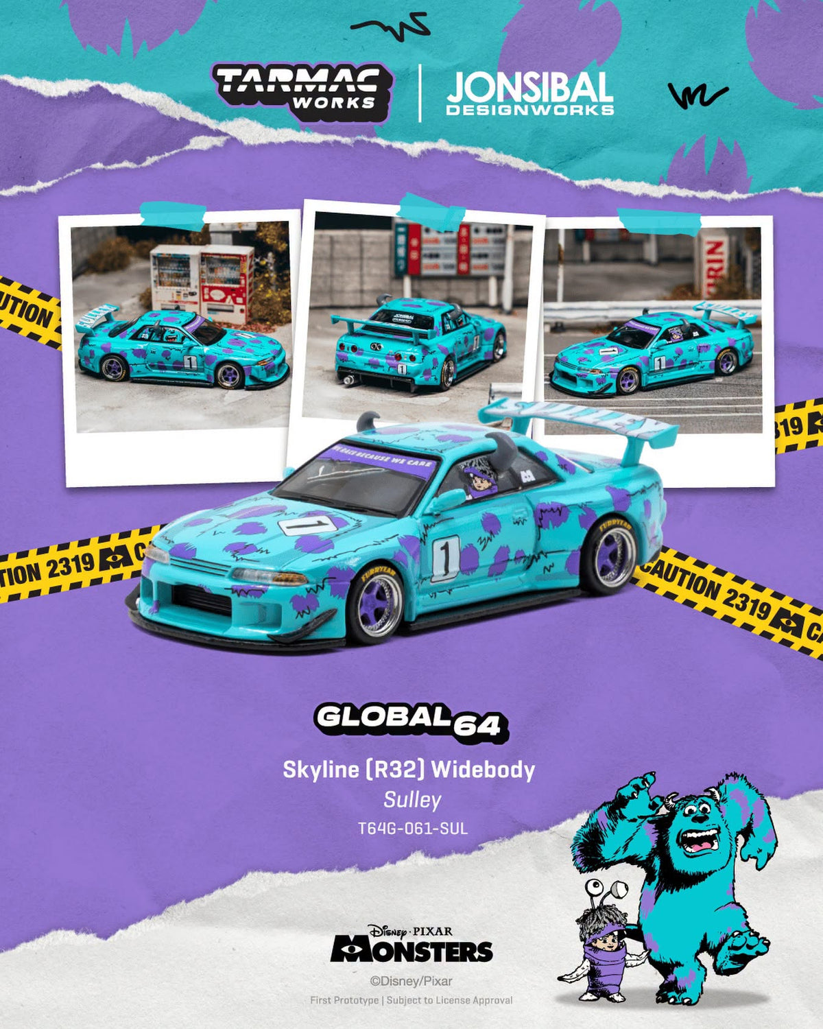 (Coming Soon) TARMACWORKS 1/64 Skyline (R32) Widebody - Designed by Jon Sibal
Sulley