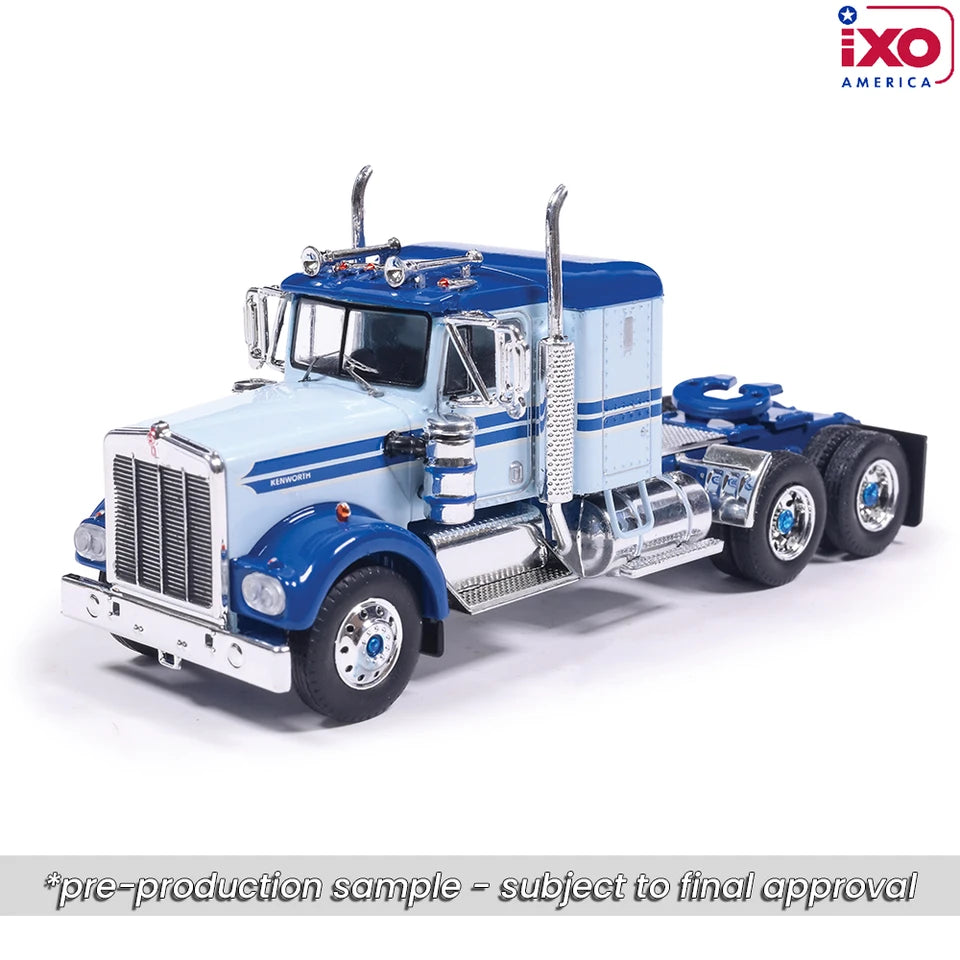 (Coming Soon) IXOAMERICA 1:64 1976 Kenworth W900A - Blue and Blue
