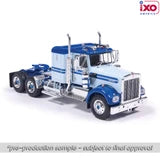 (Coming Soon) IXOAMERICA 1:64 1976 Kenworth W900A - Blue and Blue