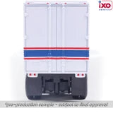 (Coming Soon) IXOAMERICA 1:64 1976 Kenworth W900 with vintage trailer - Red, White, Blue
