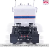 (Coming Soon) IXOAMERICA 1:64 1976 Kenworth W900 with vintage trailer - Red, White, Blue