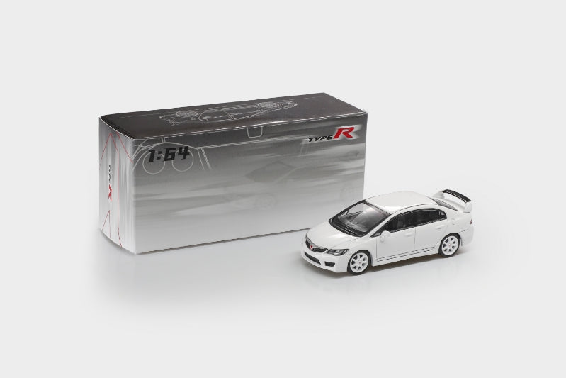 (Coming Soon) MODELMODEL 1:64 Honda Civic Type-R FD2 2009 White