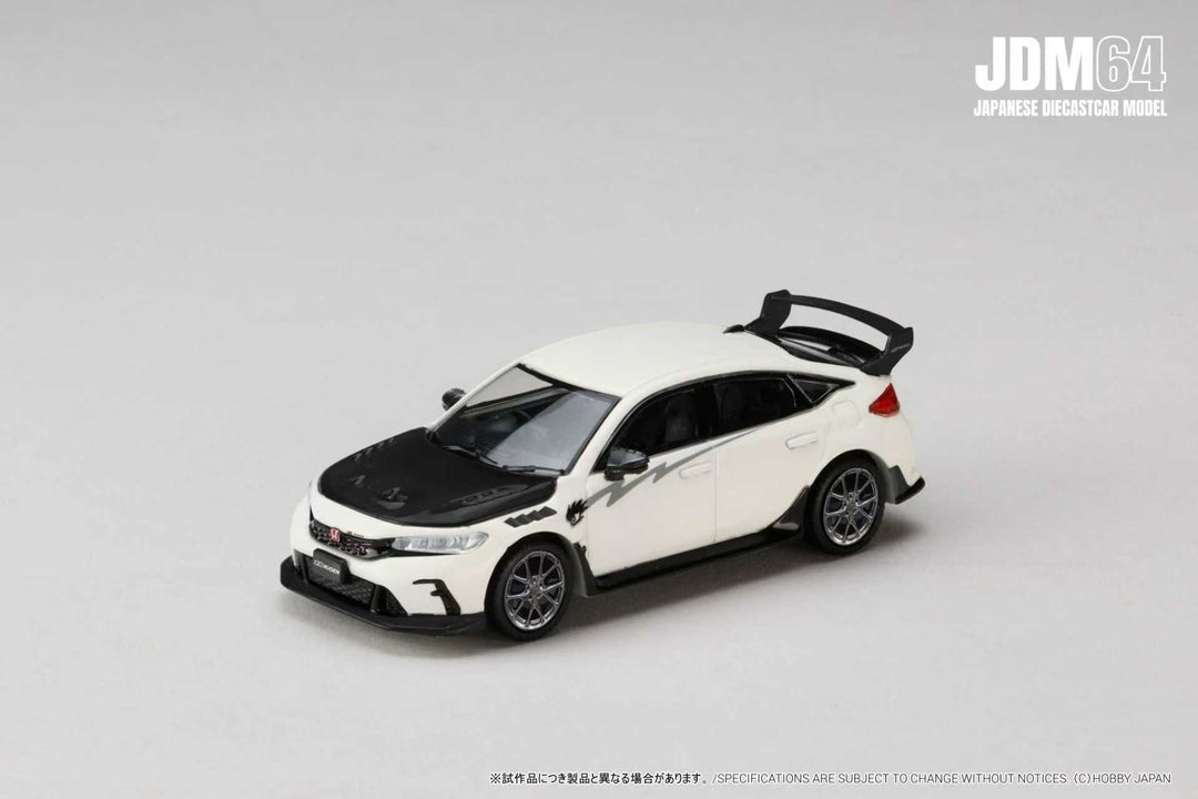 HOBBY JAPAN JDM64 1/64 CIVIC TYPE R (FL5) MUGEN - CHAMPIONSHIP WHITE