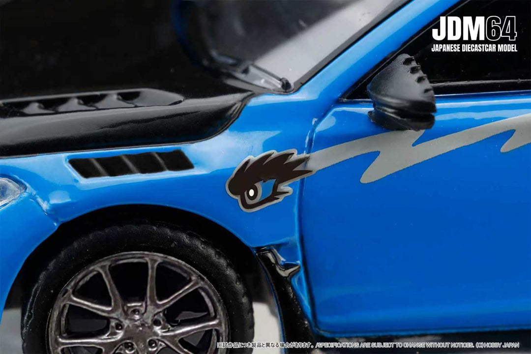 HOBBY JAPAN 1/64 Honda Civic Type R (FL5) MUGEN - Racing Blue Pearl
