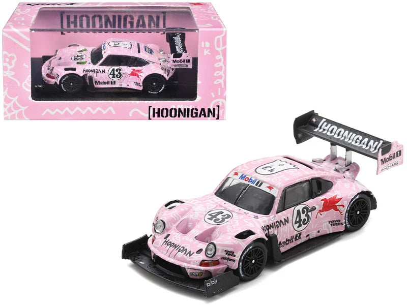 SPARK 1:64 HOONIPIGASUS Porsche 911 No.43 - Pikes Peak 2022 | Ken Block Diecast Model Car