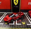 (Coming Soon) HG MODEL 1:64 488 Pista Coupe - Metallic Red Diecast Model Car