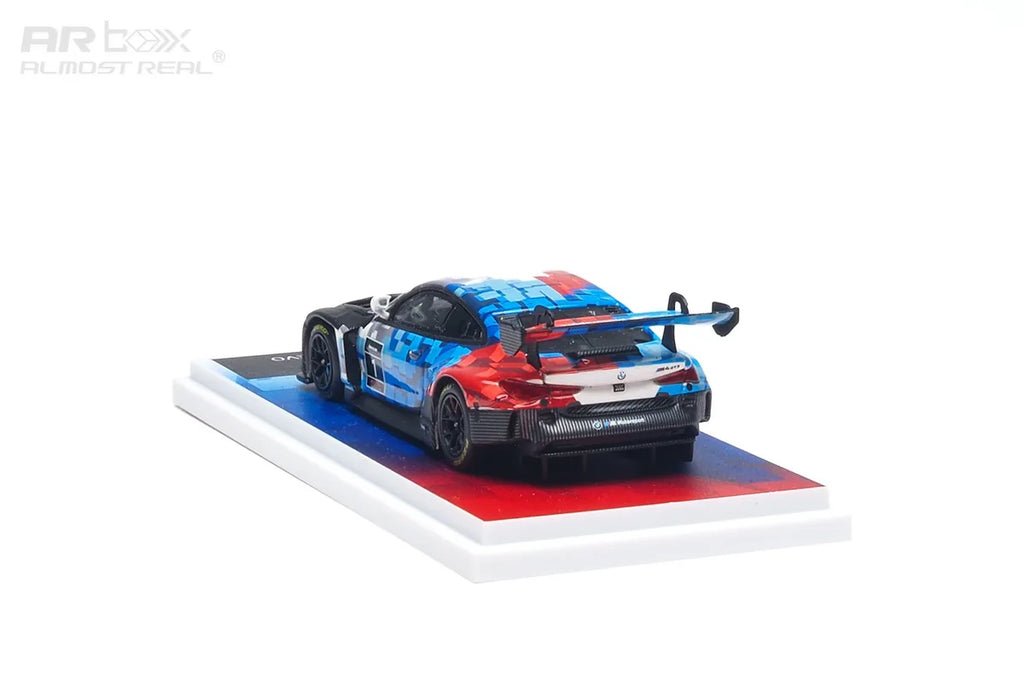 (Coming Soon) ALMOSTREAL 1:64 AR Box BMW M4 GT3 EVO (G82) Red, White, Blue Diecast Model Car
