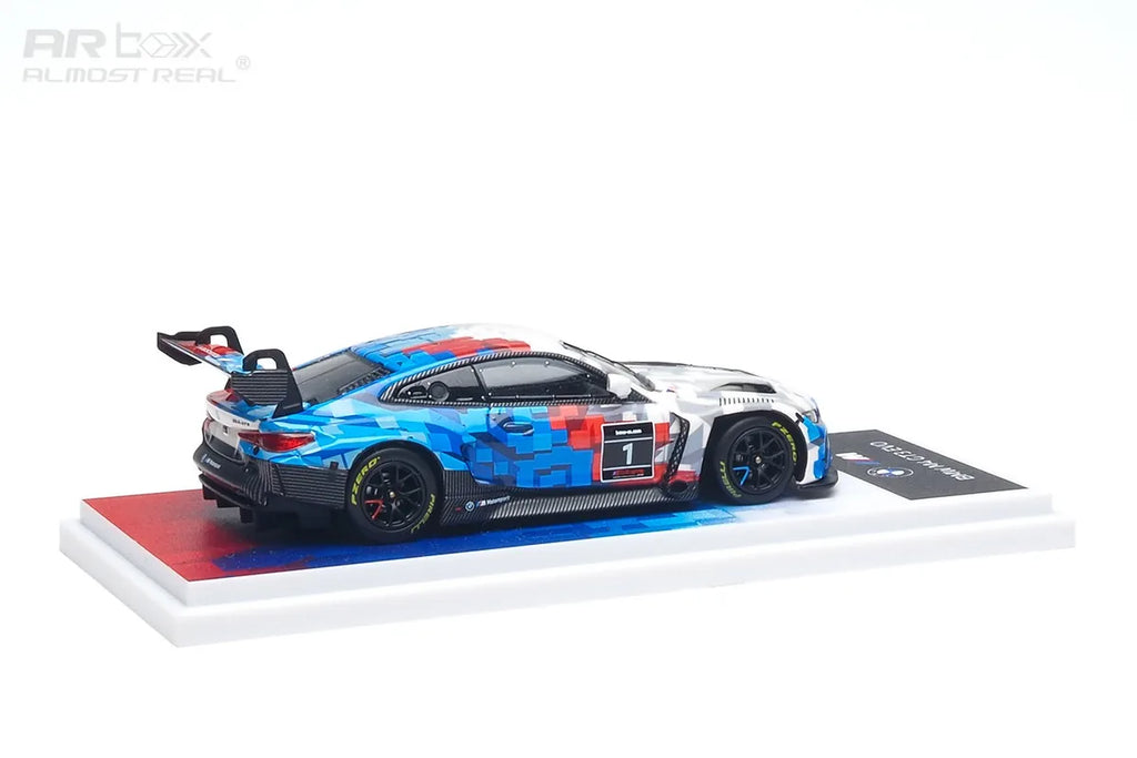 (Coming Soon) ALMOSTREAL 1:64 AR Box BMW M4 GT3 EVO (G82) Red, White, Blue Diecast Model Car