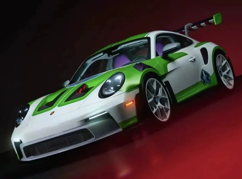 (Coming Soon) HENSON & HEAVEN (HH) 1:64 (RESIN) 992.1 GT3 RS Buzz Lightyear Edition – USA Standard Version Resin Model