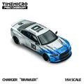 (Coming Soon) TIMEMICRO × PSC DESIGN 1:64 Charger "Brawler" Blue Blaze