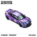 (Coming Soon) TIMEMICRO × PSC DESIGN 1:64 Charger "Brawler" Plum Crazy