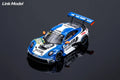 (Coming Soon) LINKMODEL 1:64 Scale Die-cast Porsche 911 GT3 R White & Blue: #921 H&R Livery