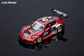 (Coming Soon) LINKMODEL 1:64 Scale Die-cast Porsche 911 GT3 R Black & Red: Chinese Dragon Livery