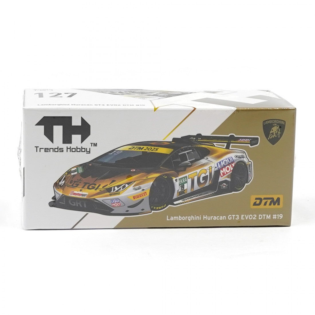 TRENDS HOBBY 1:64 Lamborghini Huracan GT3 EVO2 – DTM 2025 #19