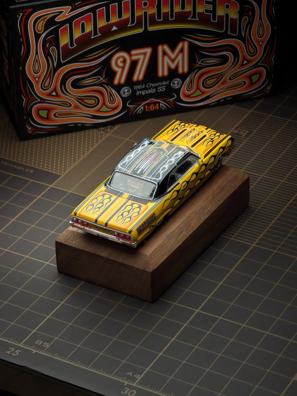 (Coming Soon) 97M 1:64 1964 Impala - Heat Wave Flame Paint Scheme | 2026 Hangzhou Exhibition Exclusive