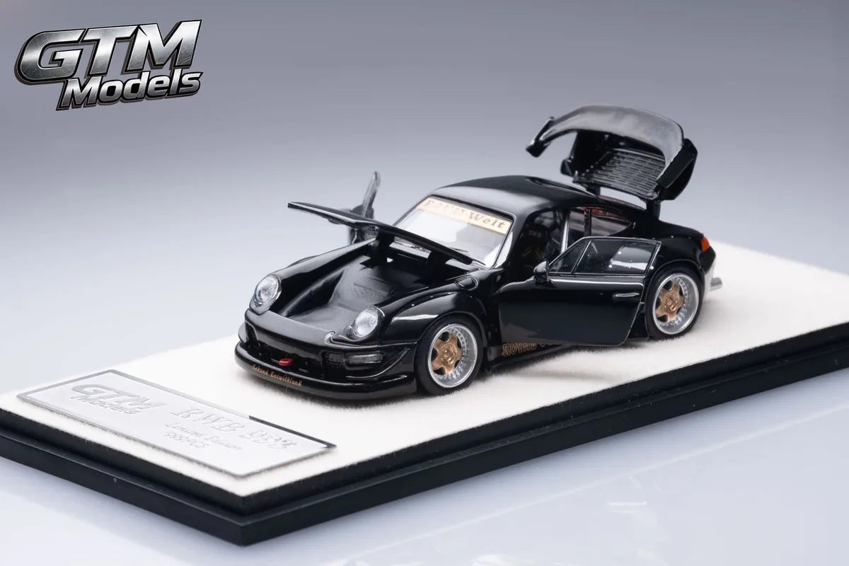 (Coming Soon) GTM 1:64 RWB 993 – Black