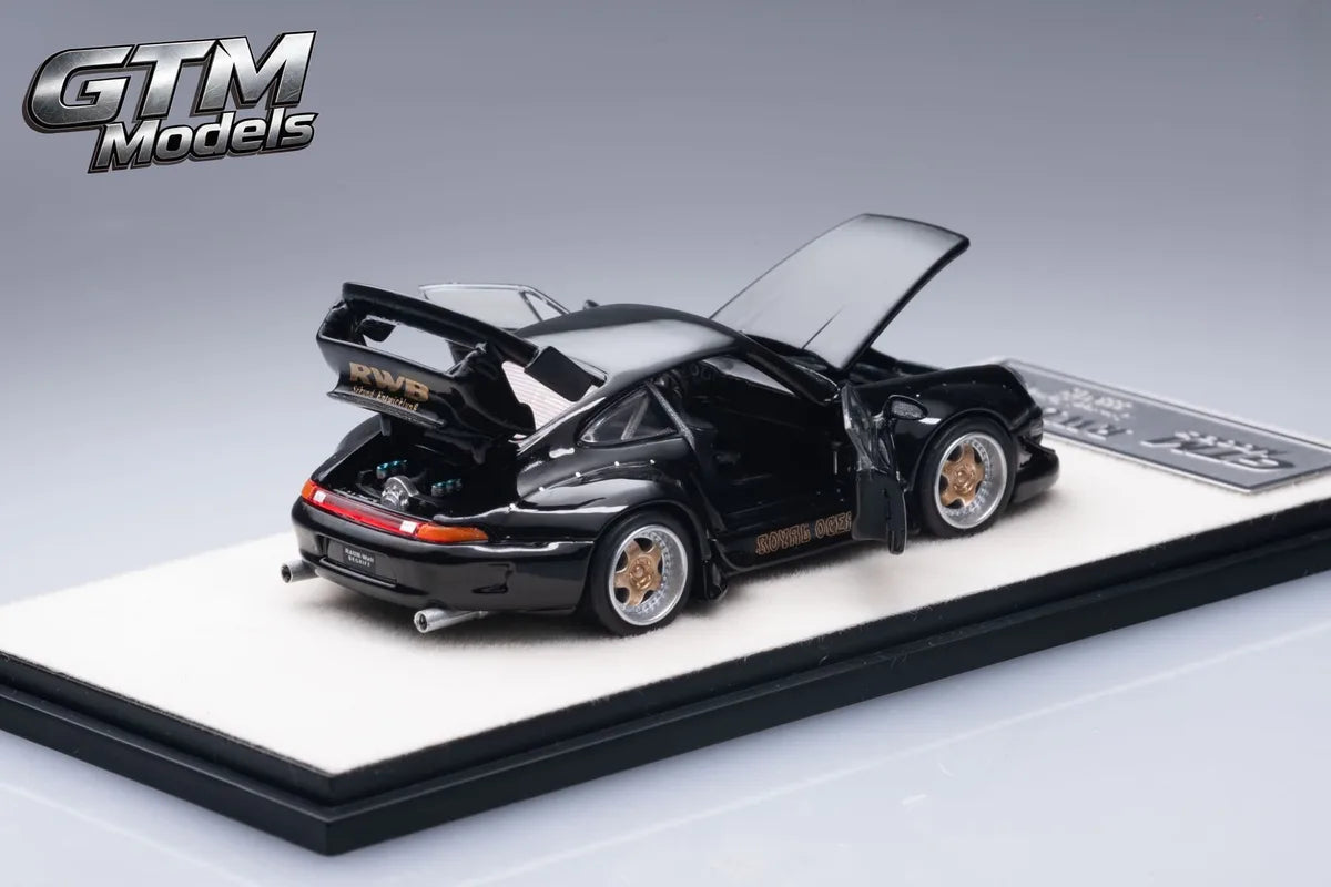 (Coming Soon) GTM 1:64 RWB 993 – Black