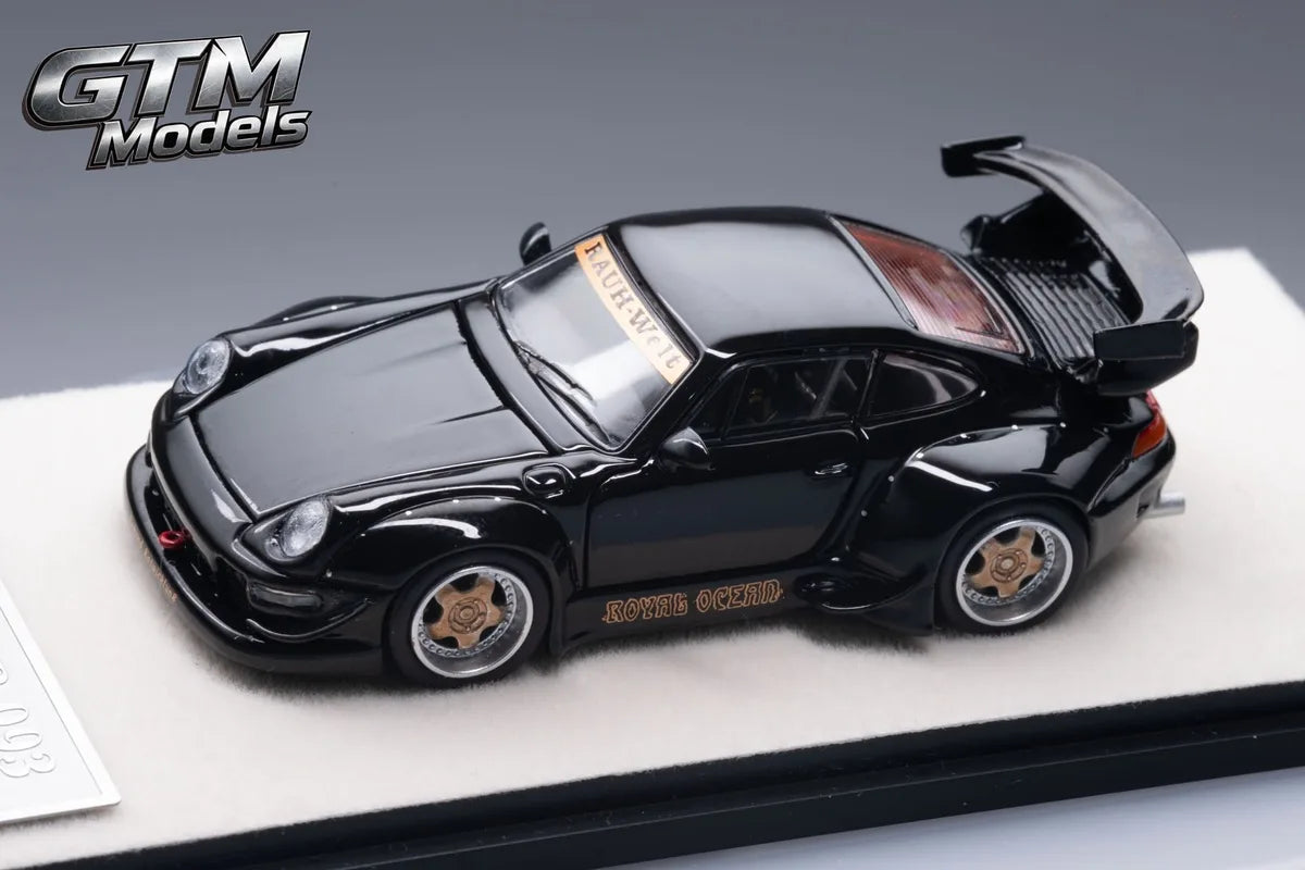 (Coming Soon) GTM 1:64 RWB 993 – Black