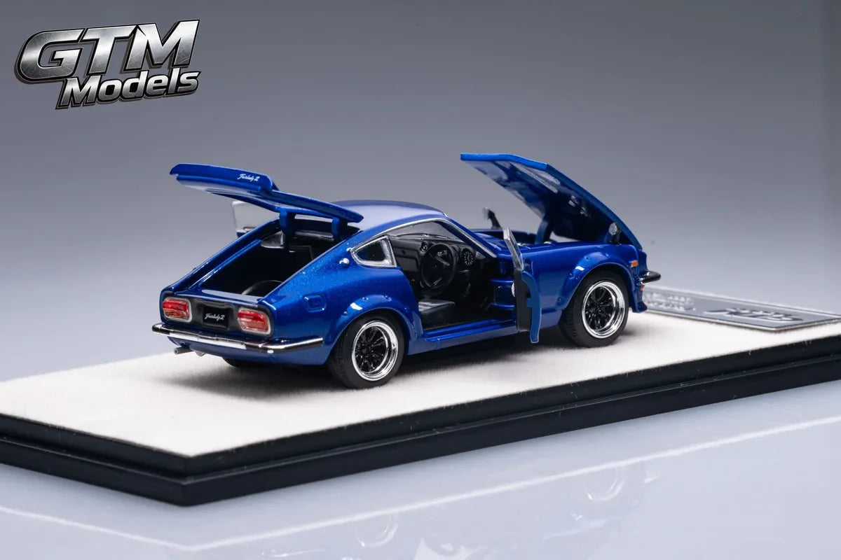 (Coming Soon) GTM 1:64 Fairlady Z (S30) – Pearl Blue