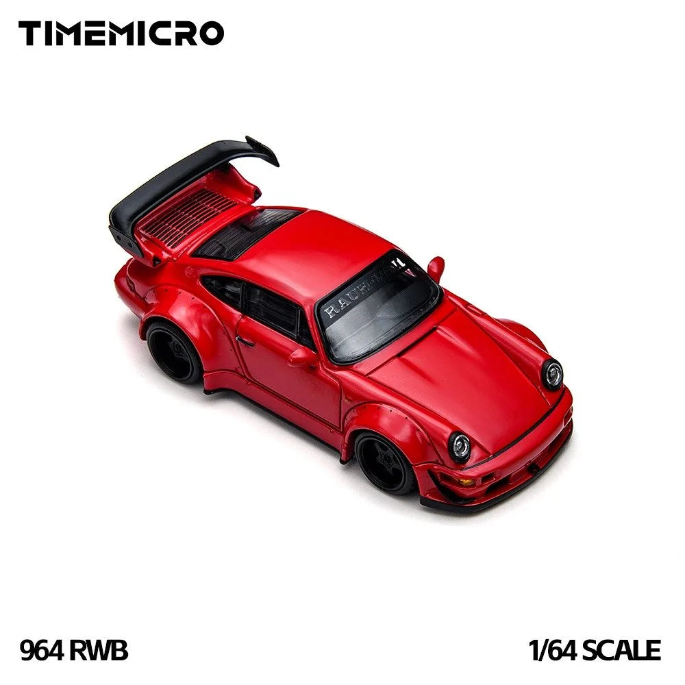 (Coming Soon) TIMEMICRO 1:64 RWB 964 Red