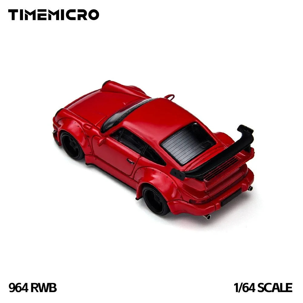 (Coming Soon) TIMEMICRO 1:64 RWB 964 Red