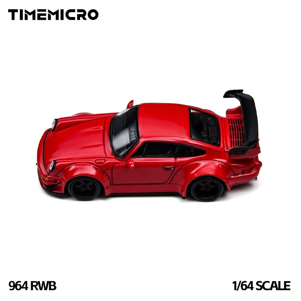 (Coming Soon) TIMEMICRO 1:64 RWB 964 Red