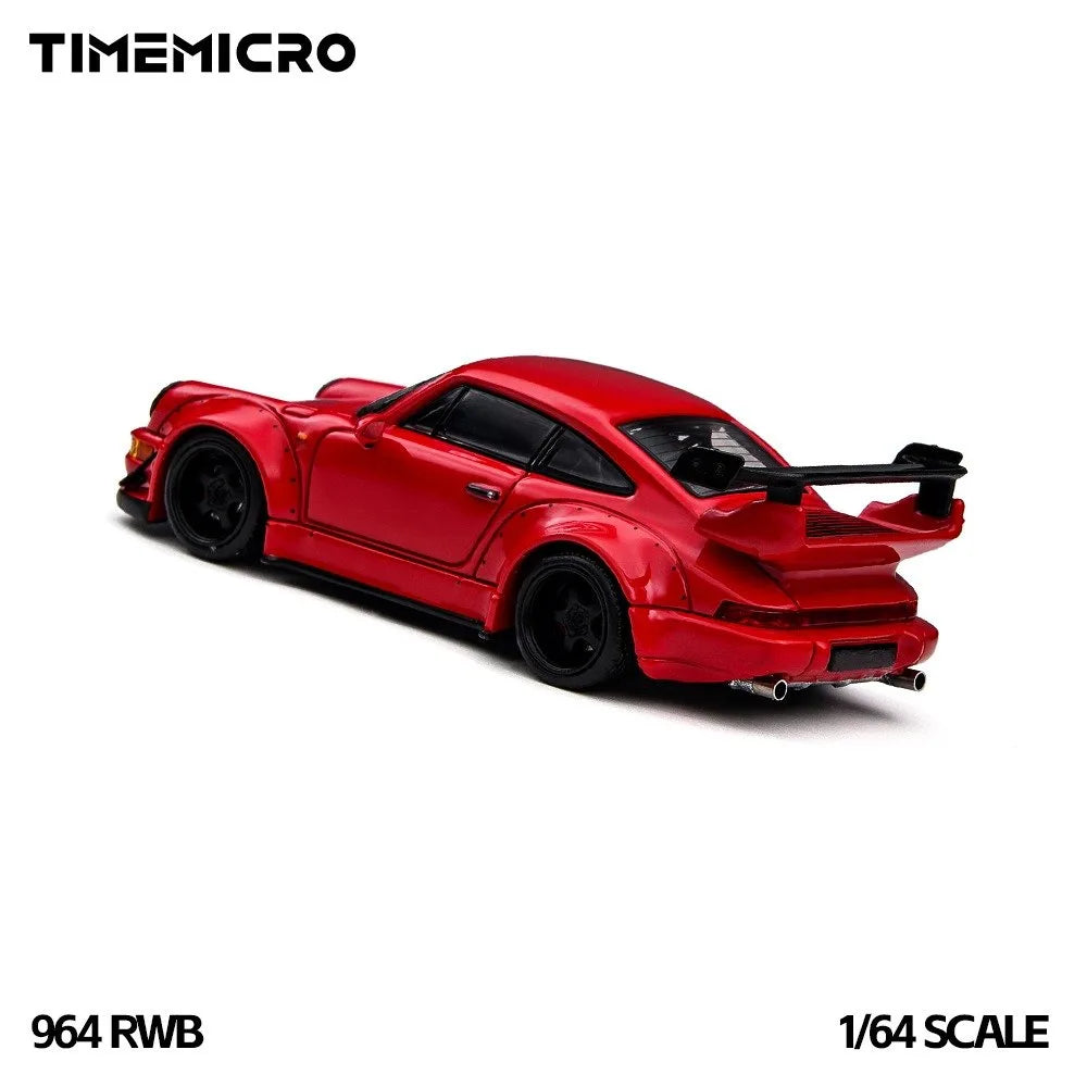 (Coming Soon) TIMEMICRO 1:64 RWB 964 Red