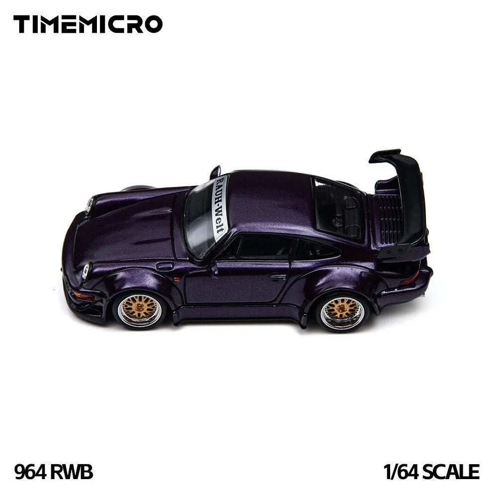 (Coming Soon) TIMEMICRO 1:64 RWB 964 Purple