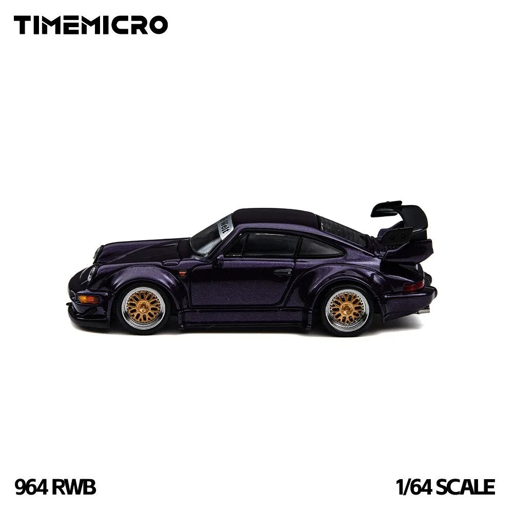 (Coming Soon) TIMEMICRO 1:64 RWB 964 Purple