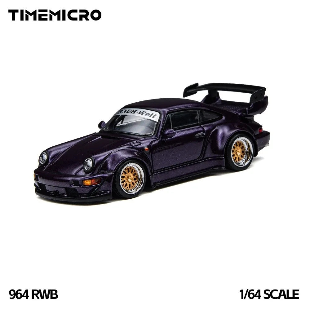 (Coming Soon) TIMEMICRO 1:64 RWB 964 Purple