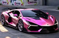 (Coming Soon) ALLOYART 1:64 Lamborghini Revuelto (LB744) – "Duke" Modified Version Flash Pink
