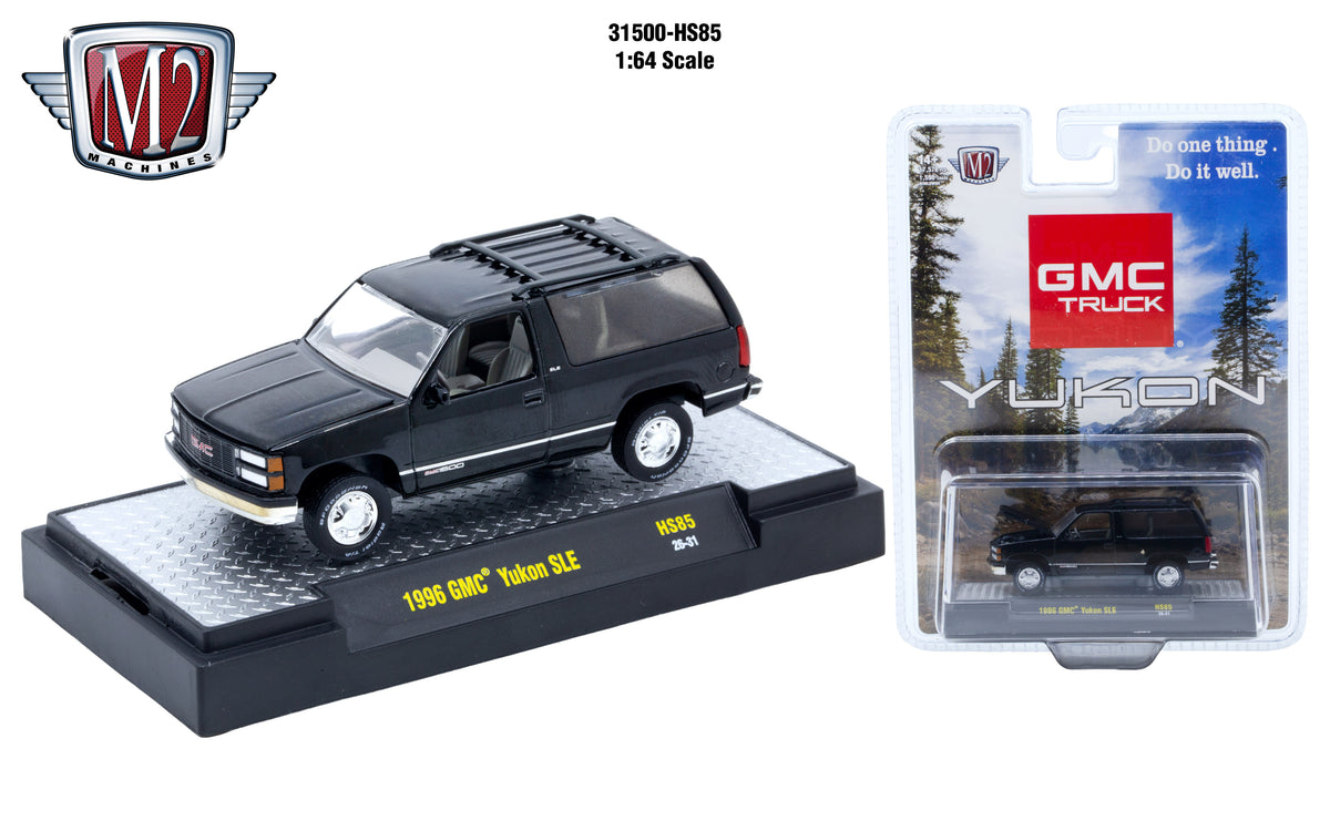 (Coming Soon) M2 MACHINES 1:64 1996 GMC Yukon SLE