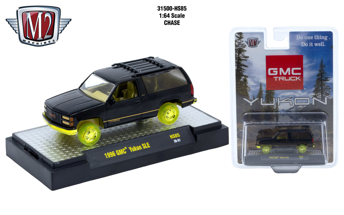(Coming Soon) M2 MACHINES 1:64 1996 GMC Yukon SLE