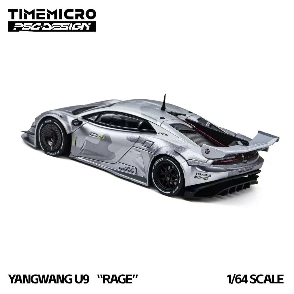 (Coming Soon) TIMEMICRO × PSC DESIGN 1:64 Look at the U9 "Rage" - Fighter Plane Grey Full-Size