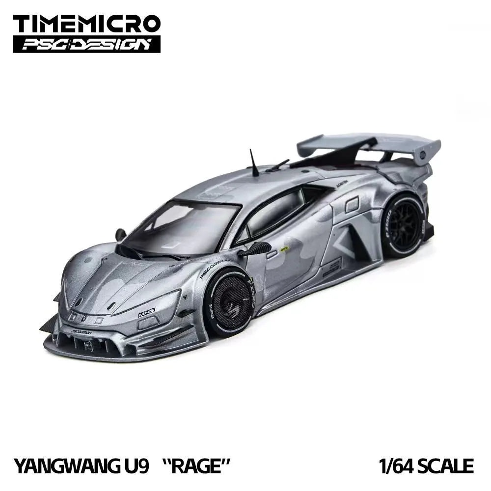 (Coming Soon) TIMEMICRO × PSC DESIGN 1:64 Look at the U9 "Rage" - Fighter Plane Grey Full-Size