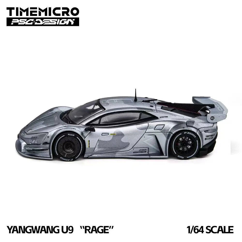 (Coming Soon) TIMEMICRO × PSC DESIGN 1:64 Look at the U9 "Rage" - Fighter Plane Grey Full-Size