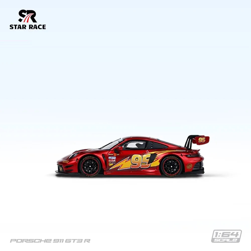 (Coming Soon) STARRACE 1:64 911 GT3 R "Thunder Mack" alloy car model