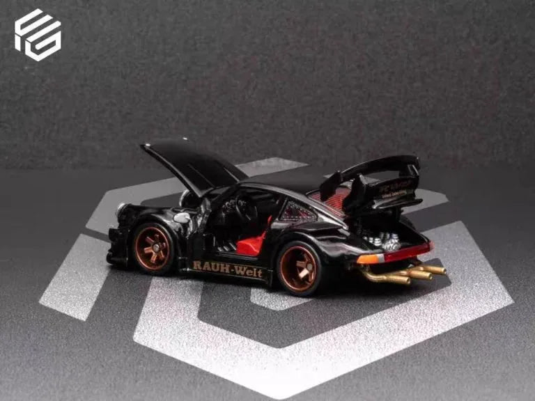 (Coming Soon) FG 1:64 RWB 930 Widebody GT Wing Black