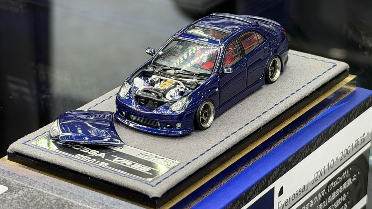 MORTALMODEL X Sekimura Workshop 1:64 Verossa JZX110-BEPVZ | APAxpo Foshan 2026 - Metallic Pearlescent Blue **CHASE RANDOMLY DISTRIBUTED**