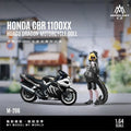 (Coming Soon) MOREART 1:64 Honda CBR1100XX Dragon Bone Bike Manikin