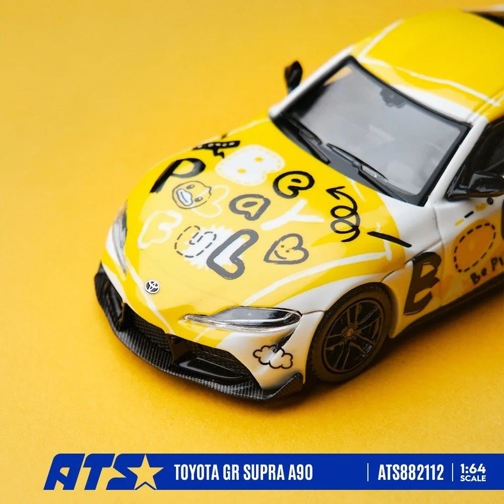 (Coming Soon) ATS 1:64 Toyota GR SUPRA A90 B.Duck **CHASE RANDOMLY DISTRIBUTED**